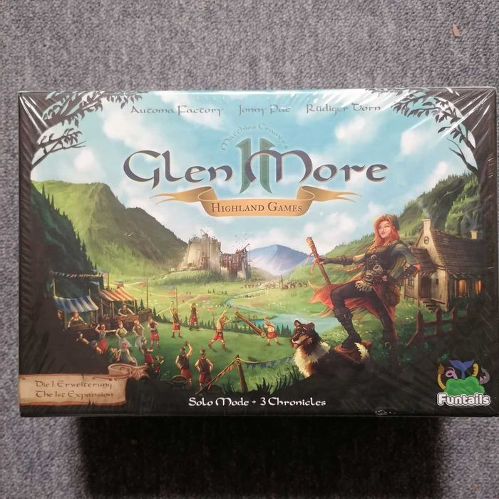 Glen More II: Highland Games - expansão p/ jogo de tabuleiro