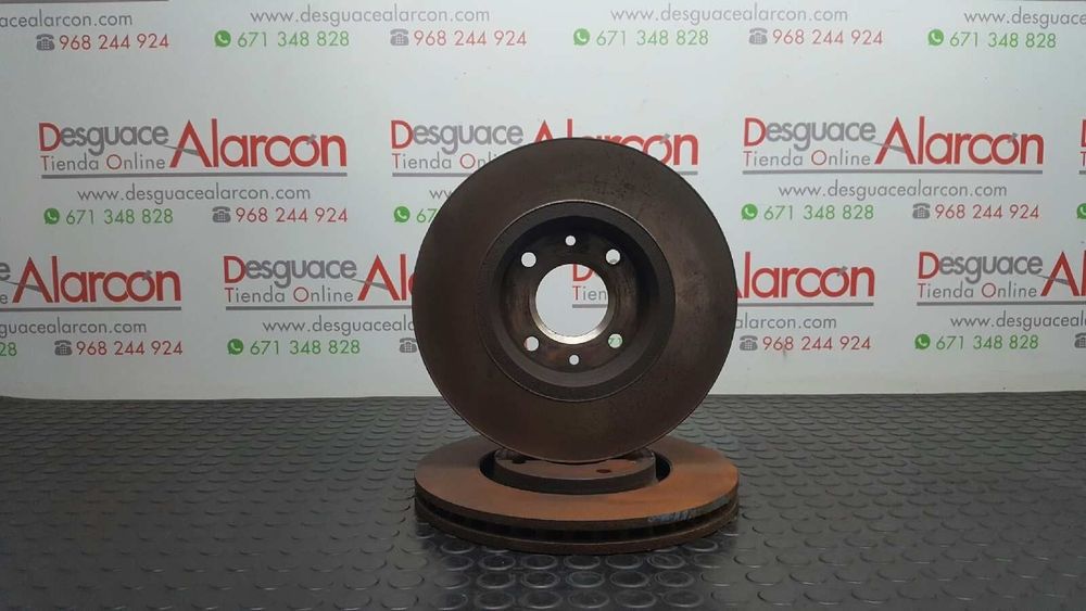 DISCO DE TRAVÃO FRENTE CITROEN BERLINGO CUADRO X