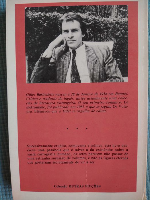 Os volumes efémeros - Gilles Barbedette