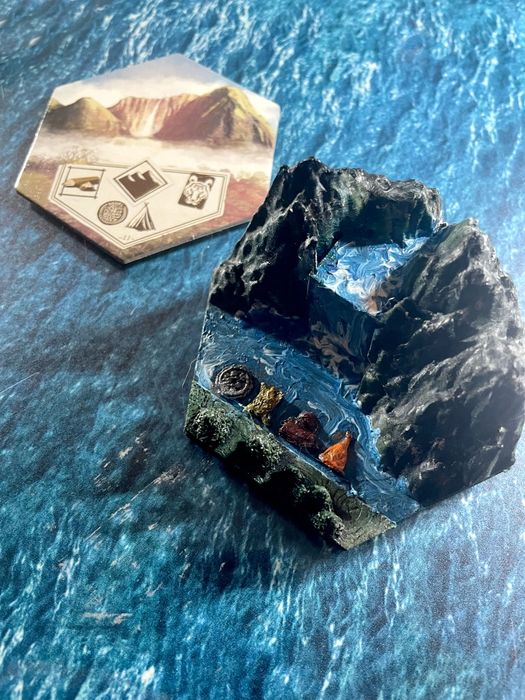 Robinson Crusoe - wszystkie kafelki wyspy 3D