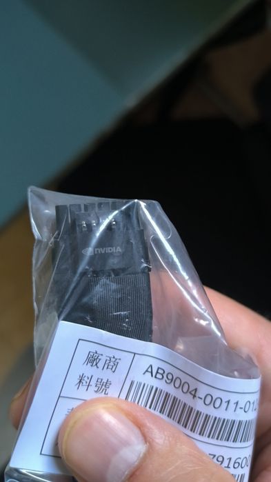 Кабель живлення для відеокарт 3×8 pin на 12VHPWR Nvidia