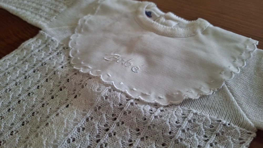Conjunto Roupa de Bebê Bordado