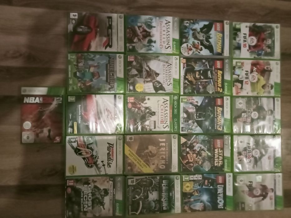 Sprzedam 17 Gier na Xbox 360/ONE
