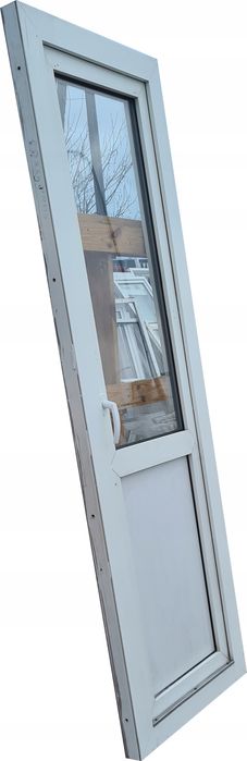 OKNA KacprzaK Okno Balkonowe 68X209 Używane PCV Białe Lider Okna OLX