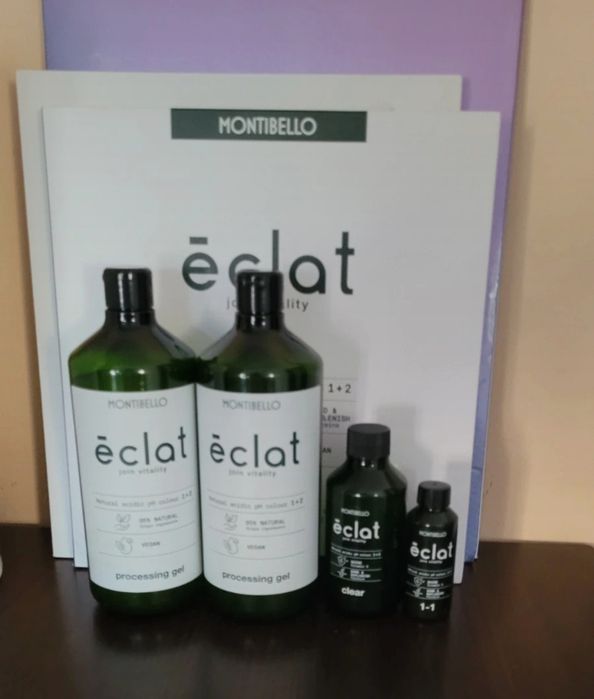 Eclat Paleta +2 duże żele +clear+farba