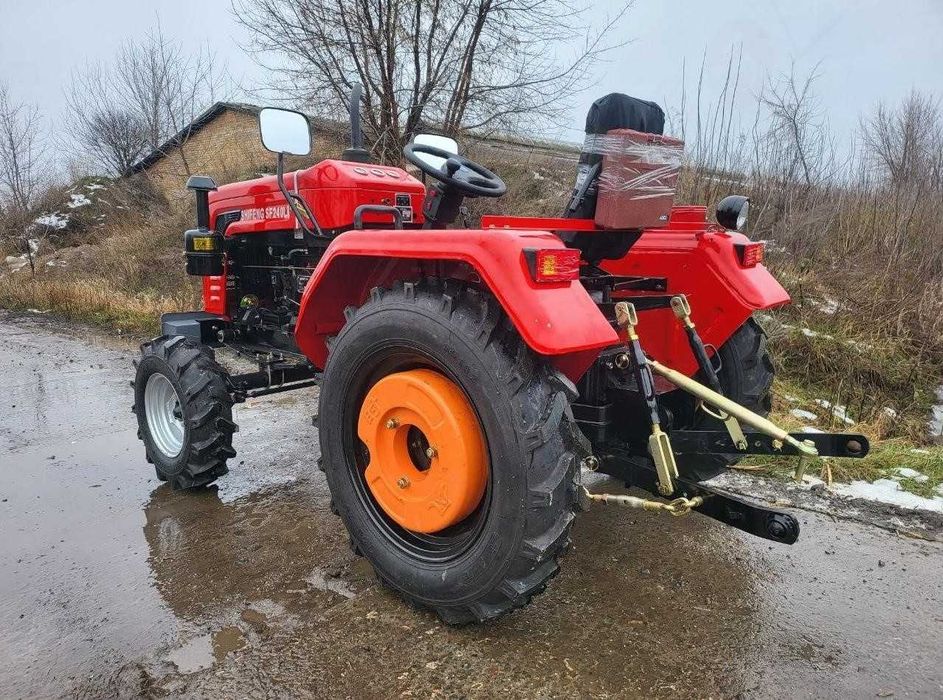 Мінітрактор Shifeng 240 LR трактор задні 7.50-20