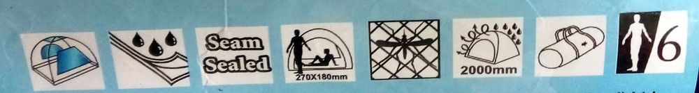 Tenda Dome 4 a 6 pessoas