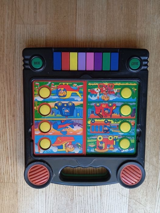 Interaktywna zabawka edukacyjna muzyczna – dźwięki zwierząt i pojazdów