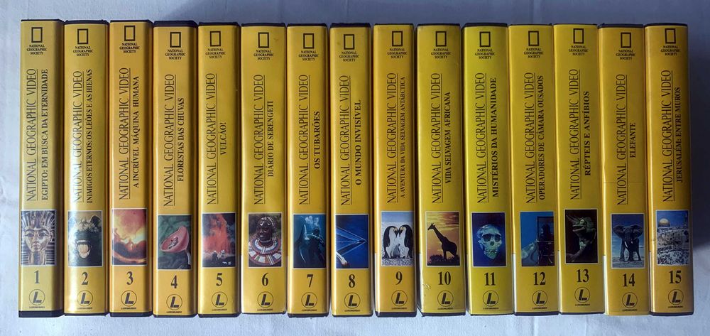 Colecção VHS National Geographic Society