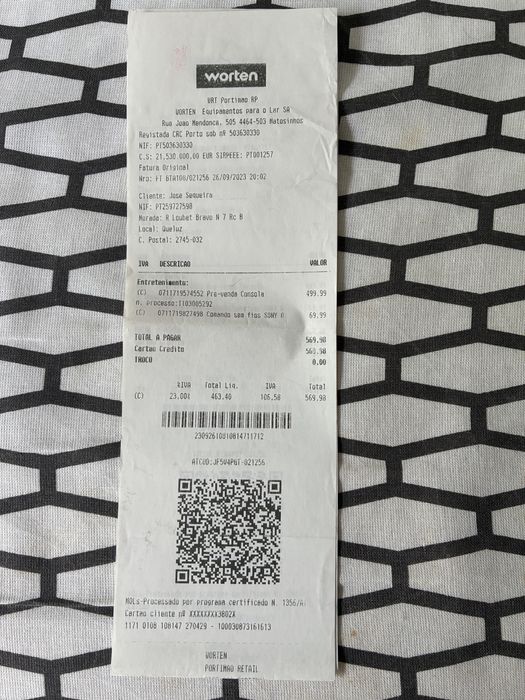 Consola PS5 c/leitor de disco