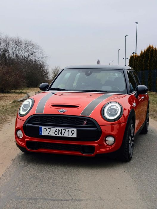 MINI Cooper S Pełna Opcja Oryginalny przebieg Serwisowany ASO Hud Harman Kamera Led
