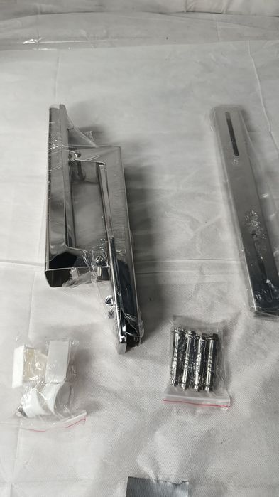 Uchwyt ścienny do kuchenki mikrofalowej ze stali nierdzewnej, składany