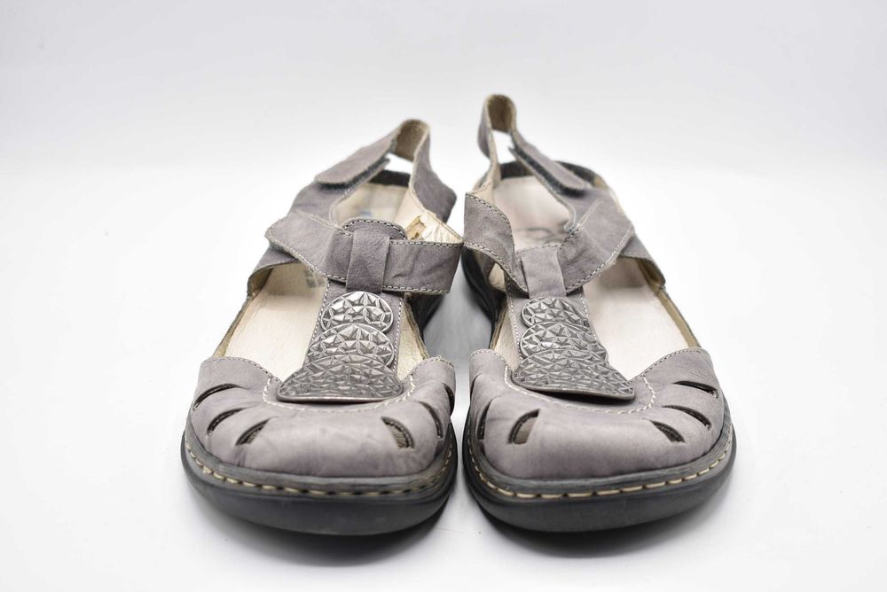 skórzane , wygodne sandały Rieker ( 39 )