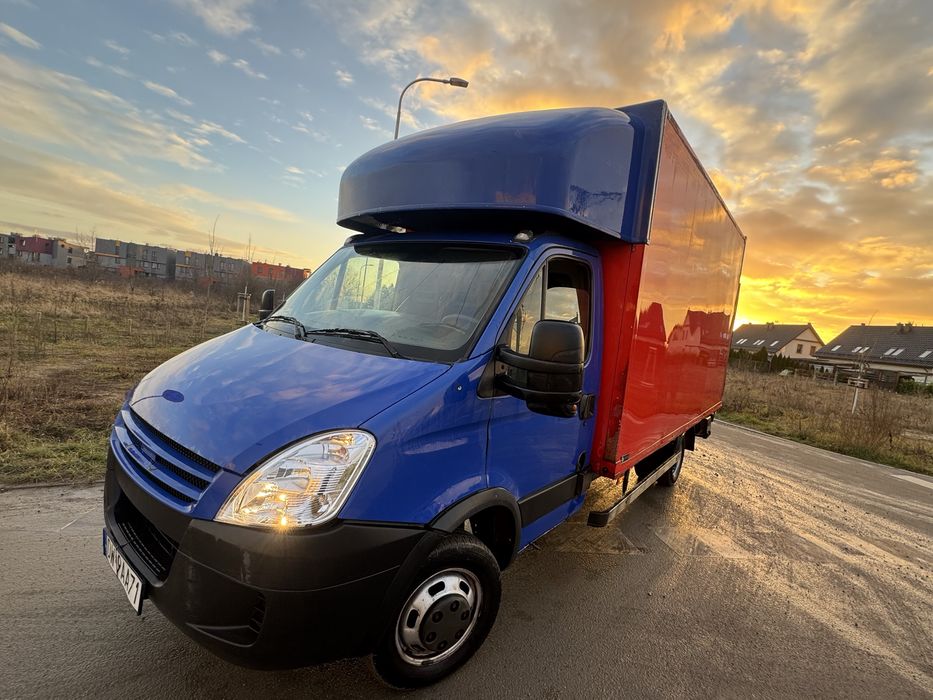 Iveco Daily c17 177Ps bliźniak winda kontener 9 palet okazja 3,0 długi