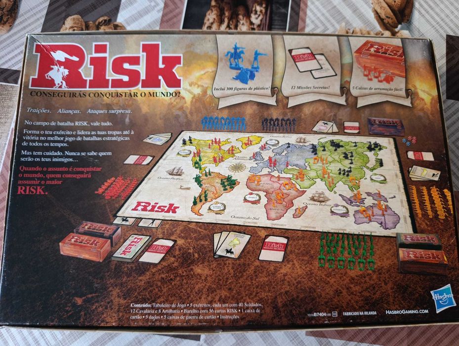 Jogo de tabuleiro RISK