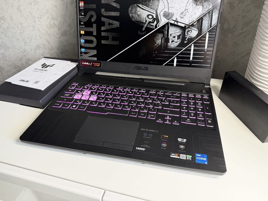 Asus Tuf F15/RTX3050/144Hz/i5-11th/512GB/Гарантия 30д.