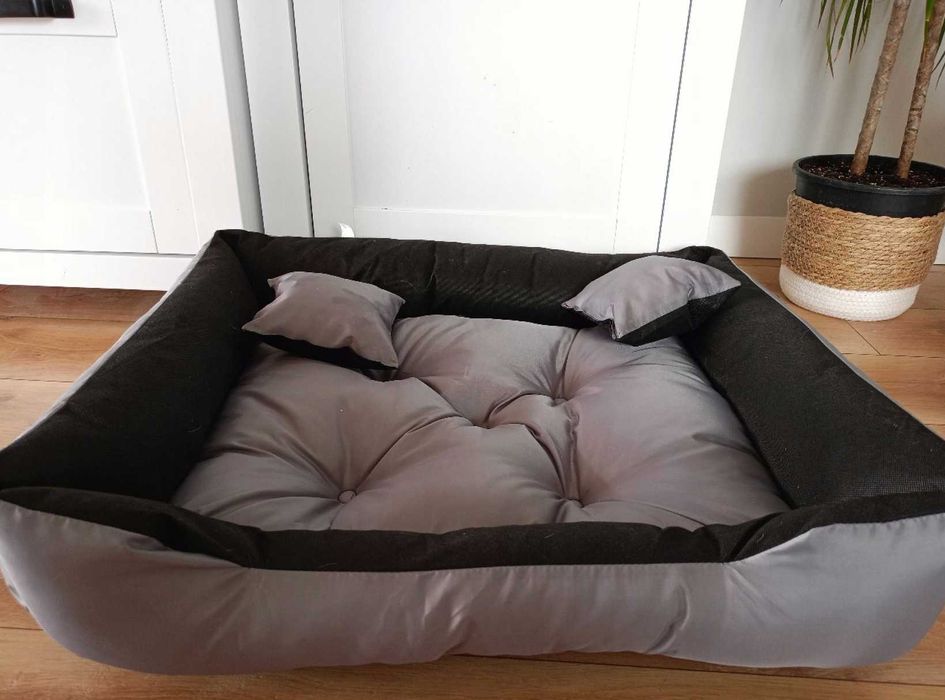 Nowe Legowisko Dla Psa Kota Wodoodporne 75x65 cm + Gratis 2x poduszki