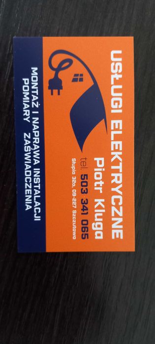 Elektryk Usługi elektryczne