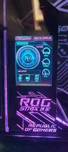 podpora karty graficznej z wyświetlaczem 2,4