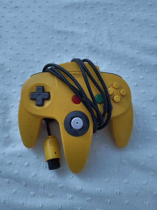 Comando Nintendo 64 Amarelo