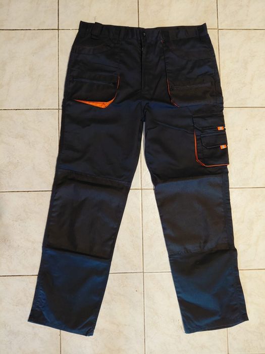 Spodnie letnie nowe czarne rozmiar 54