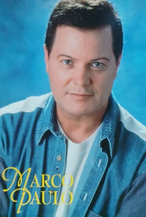 Marco Paulo Postal com Autógrafo de 1998