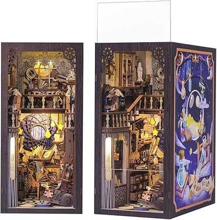 Miniaturowy domek Book Nook Pracownia alchemika CuteBee