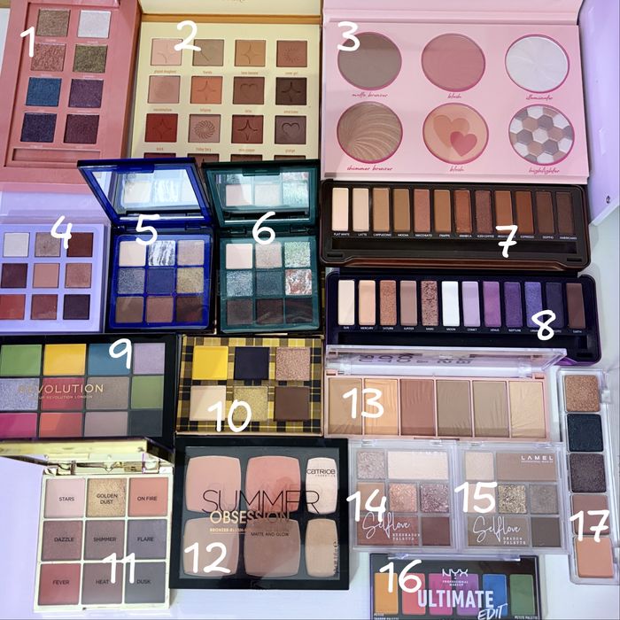Nyx, glambee, parisa, lamel, eveline