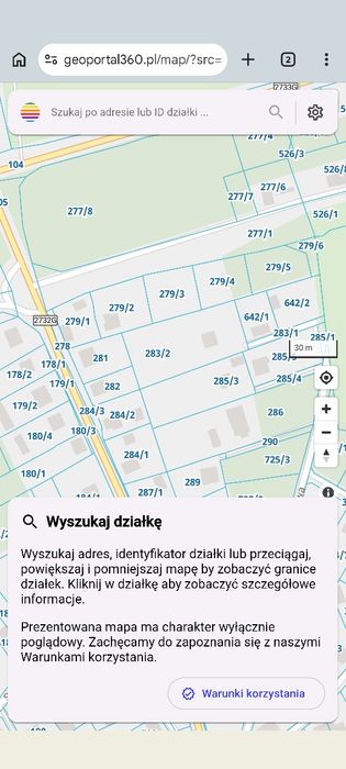 Sprzedam działkę budowlaną w Ocyplu o powierzchni 905m² - Widok 2