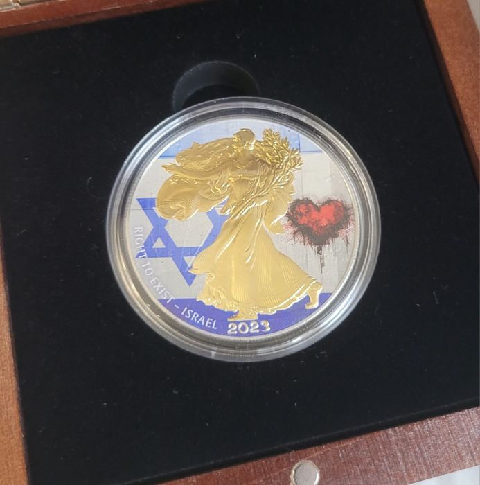 1 dollar USA Ag999 Izrael