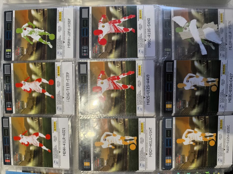 Album z kartami piłkarskimi