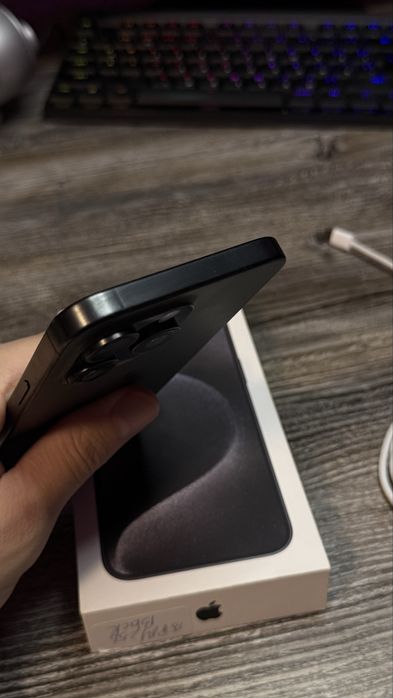 iPhone 15 Pro Max 256 Gb Black Titanium