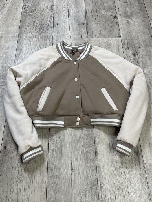 H&M Divided кофта толстовка L размер женская бежевая