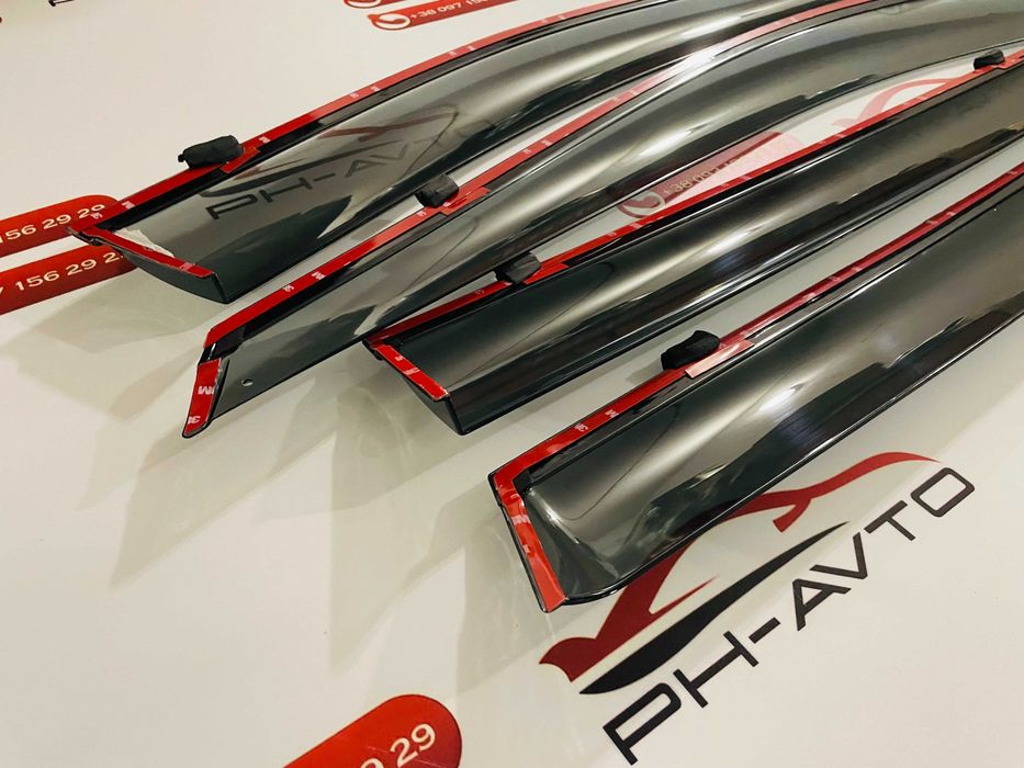 Nissan Qashqai J10 2007-2013 вітровики ветровики дефлектори на вікна