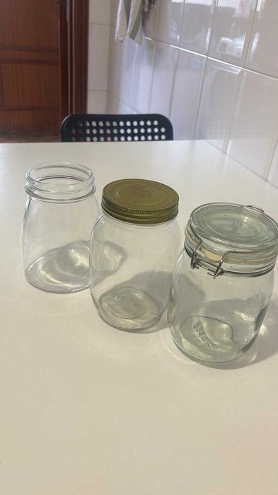 Potes de vidro (todos) - 3€
