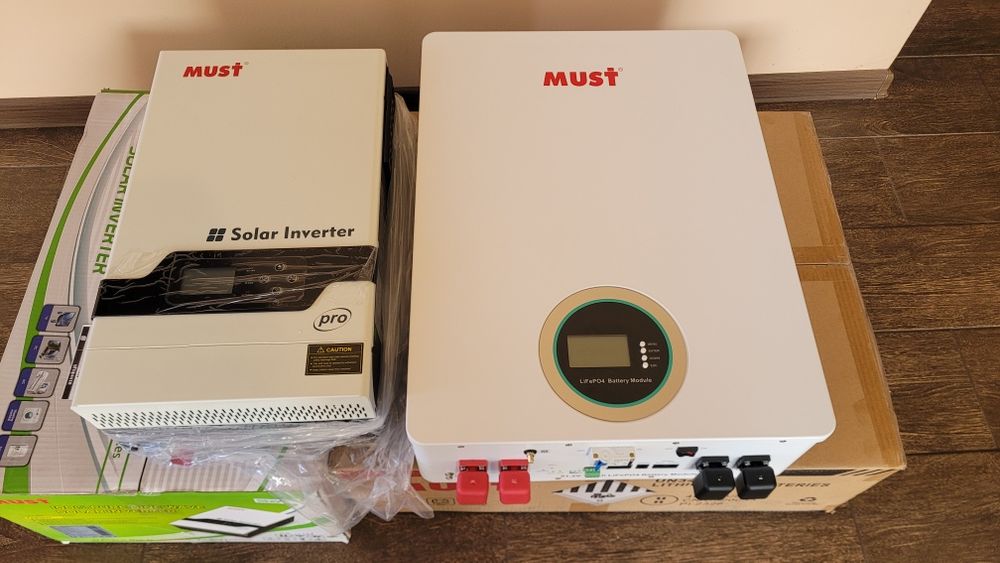 Система безперебійного живлення 5.2 кВт + 5кВт аккумулятор