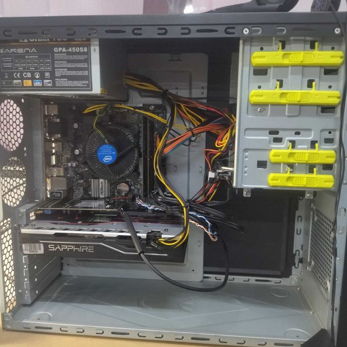 Ігровий комп'ютер Chieftec i5-9500 16gb RX570 4Gb SSD 256Gb HDD 500Gb