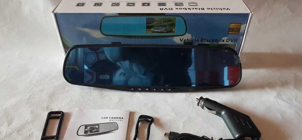 Відеореєстратор дзеркало камера заднього виду зеркало 1080р
