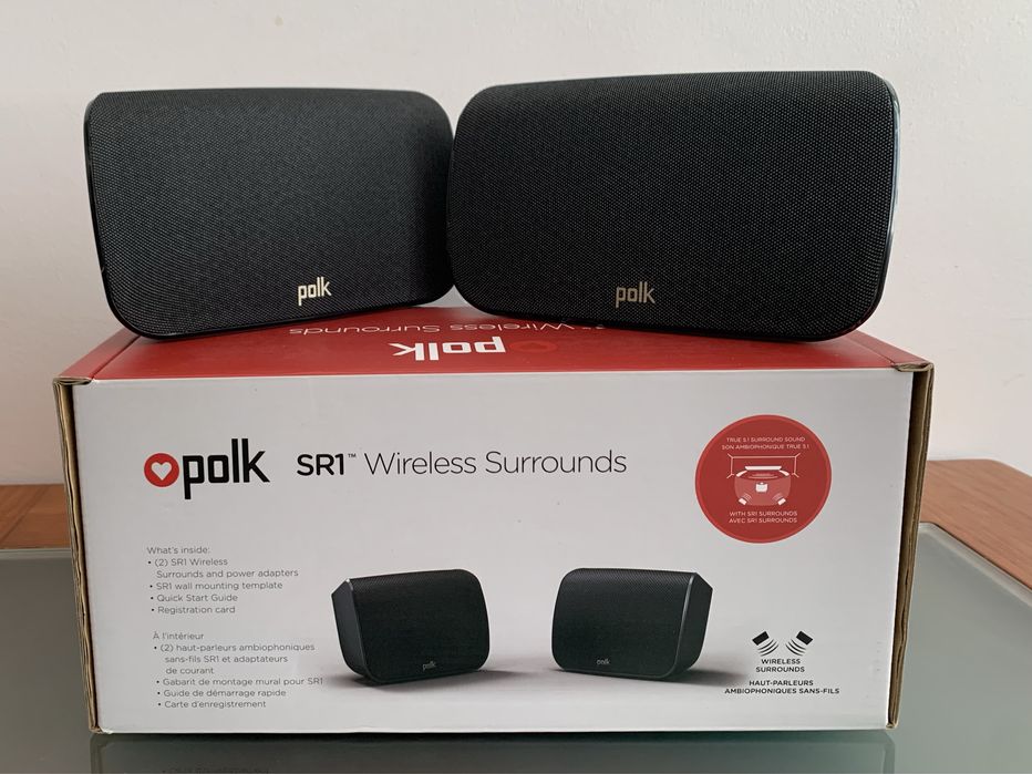 Polk SR1 Wireless Surround Speakers