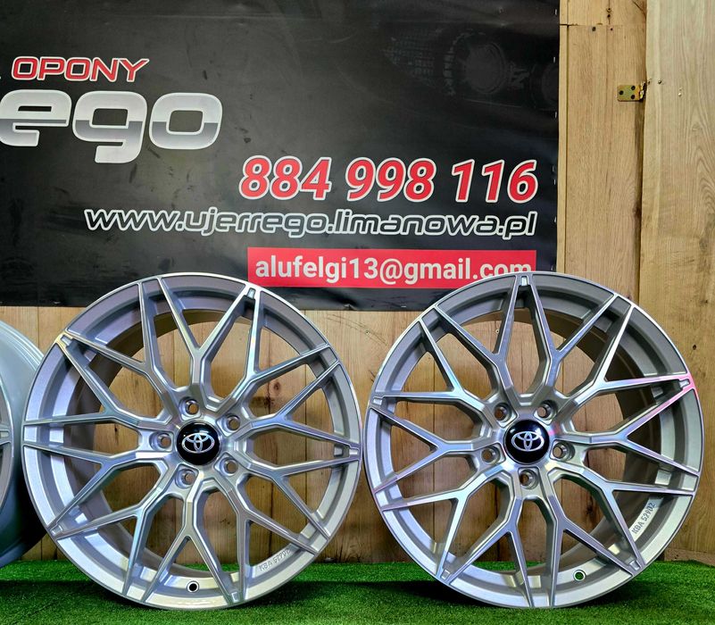 NOWE ALUFELGI TOYOTA 18x5x114,3 - Auris,Camry,Prius,RAV4,CH-R,