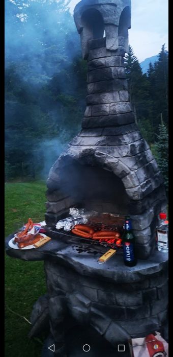 Grill grodowy betonowy klasyczny