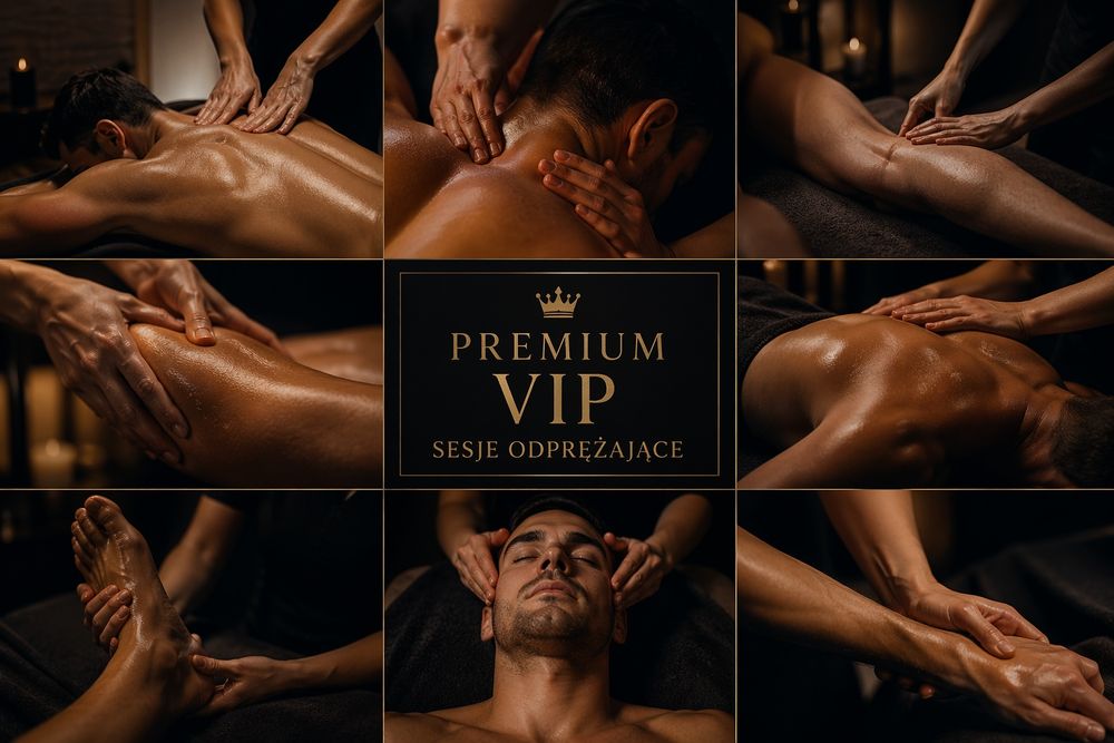Masaż całego ciała pośladki relaksacyjny VIP Rzeszów  premium  60min 90min relax