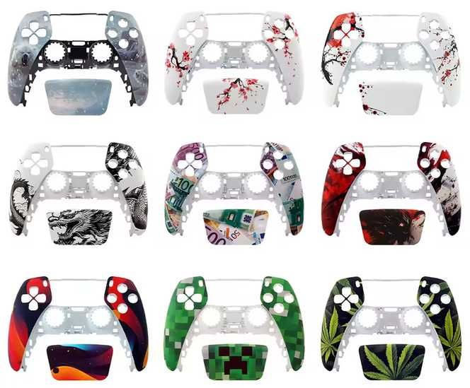 Naprawa padów PS4 / PS5 – analogi K-Silver + wymiana obudowy