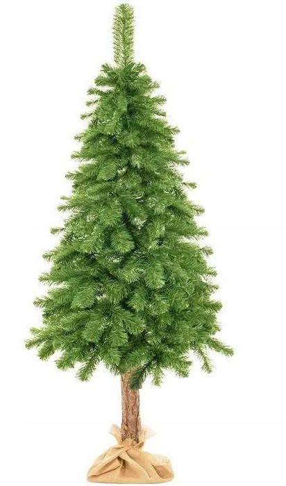 Ялинка сосна на натуральному пні штучна Springos 180 см