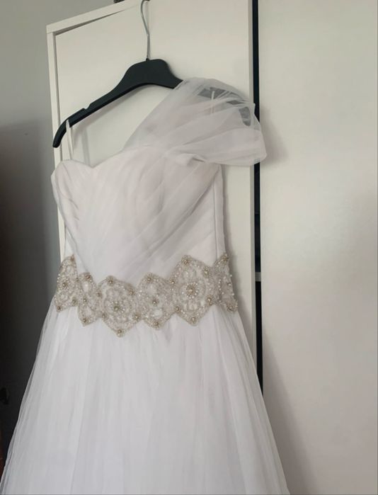 Vestido Noiva Agnes S - oferta véu