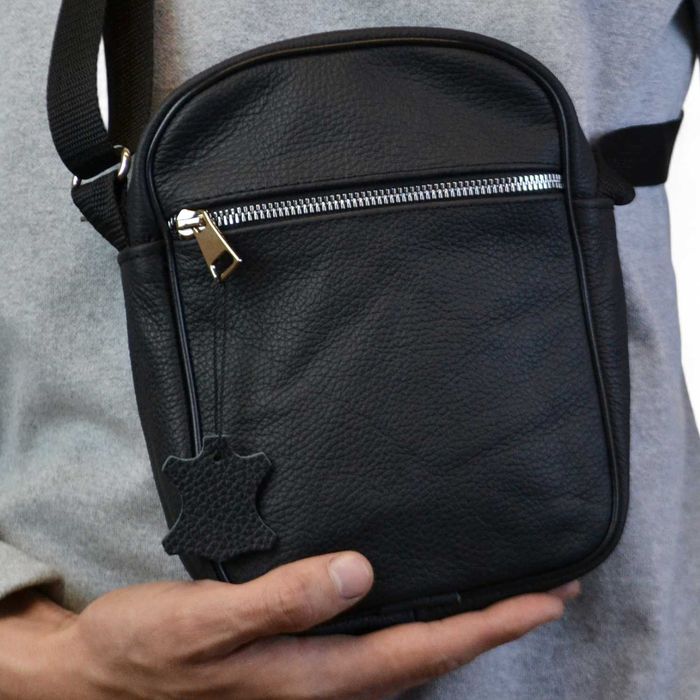 Якісна шкіряна сумка 4 м