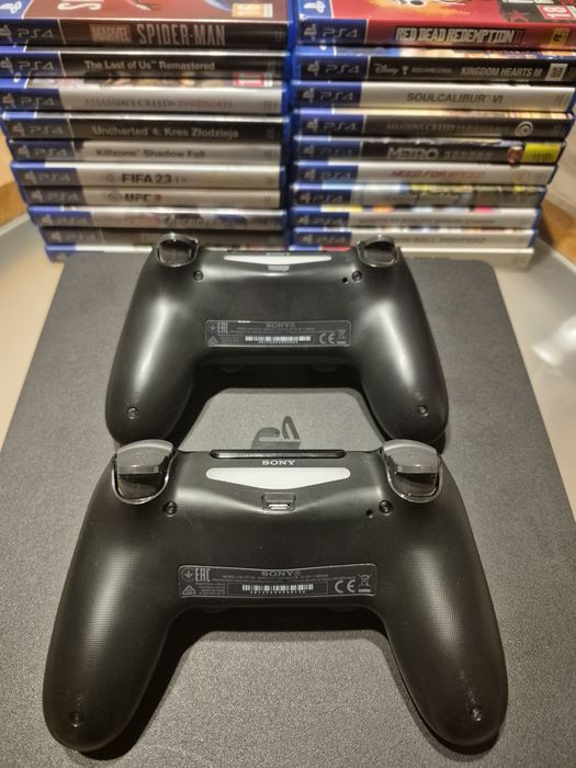 PlayStation 4 Slim Ps4. Stan idealny. Pad, gry