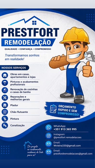 Serviços remodelação