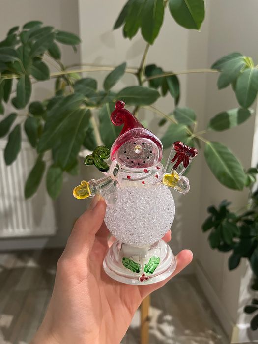 świąteczny bałwan bałwanek zima ozdoba led