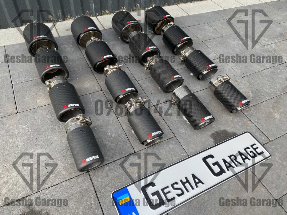 Наличие насадки выхлопной akrapovic акрапович глянец мат двойные вырез